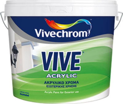 ΑΚΡΥΛΙΚΟ ΧΡΩΜΑ VIVE acrylic 9Lt
