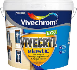 ΑΚΡΥΛΙΚΟ ΧΡΩΜΑ VIVECRYL elastic eco 3Lt