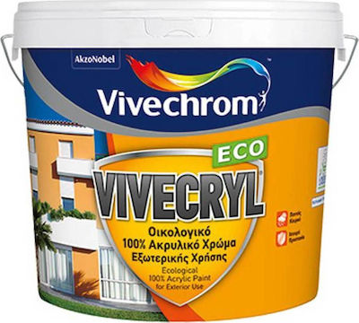 ΑΚΡΥΛΙΚΟ ΧΡΩΜΑ VIVECRYL eco 3Lt