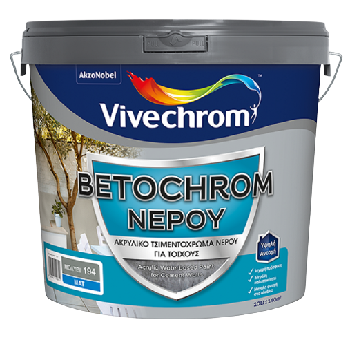 BETOCHROM ΝΕΡΟΥ ΒΡΑΧΟΣ 10Lt