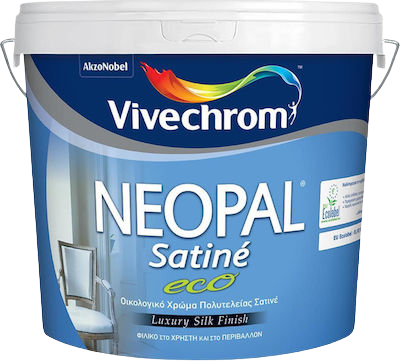 ΠΛΑΣΤΙΚΟ ΧΡΩΜΑ NEOPAL satine 1Lt
